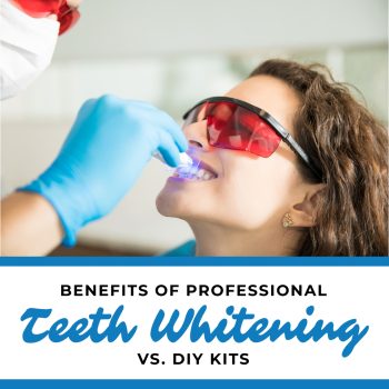 Discover why professional teeth whitening offers superior results compared to DIY kits. Learn how Dr. Will and Dr. Kyle at Family Dental Practice can help you achieve a brighter smile.