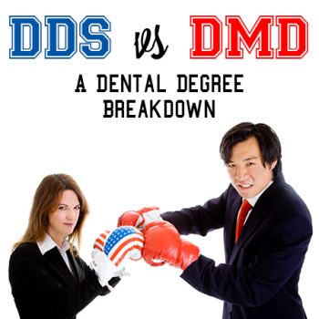 Watertown dentists, Dr. Buchholtz & Dr. Garro at Family Dental Practice, discuss the difference between a DDS and DMD dental degree. Hint: It’s smaller than you might suspect!